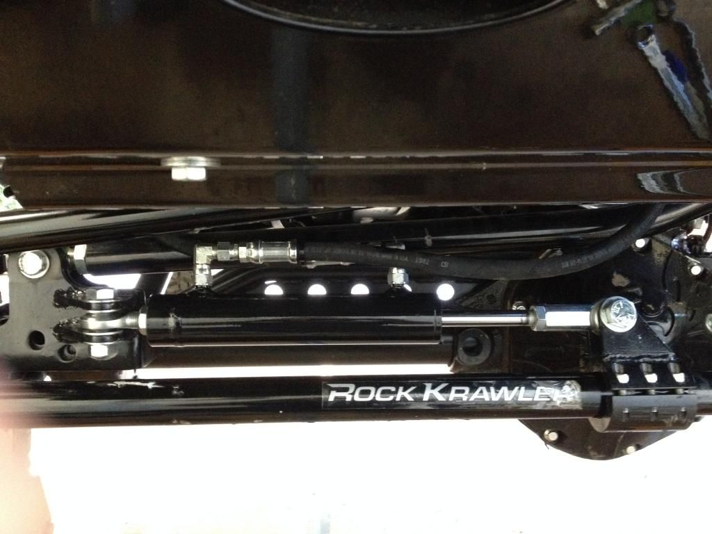 Red Neck Ram Hydro Assist very hard steering Jeep